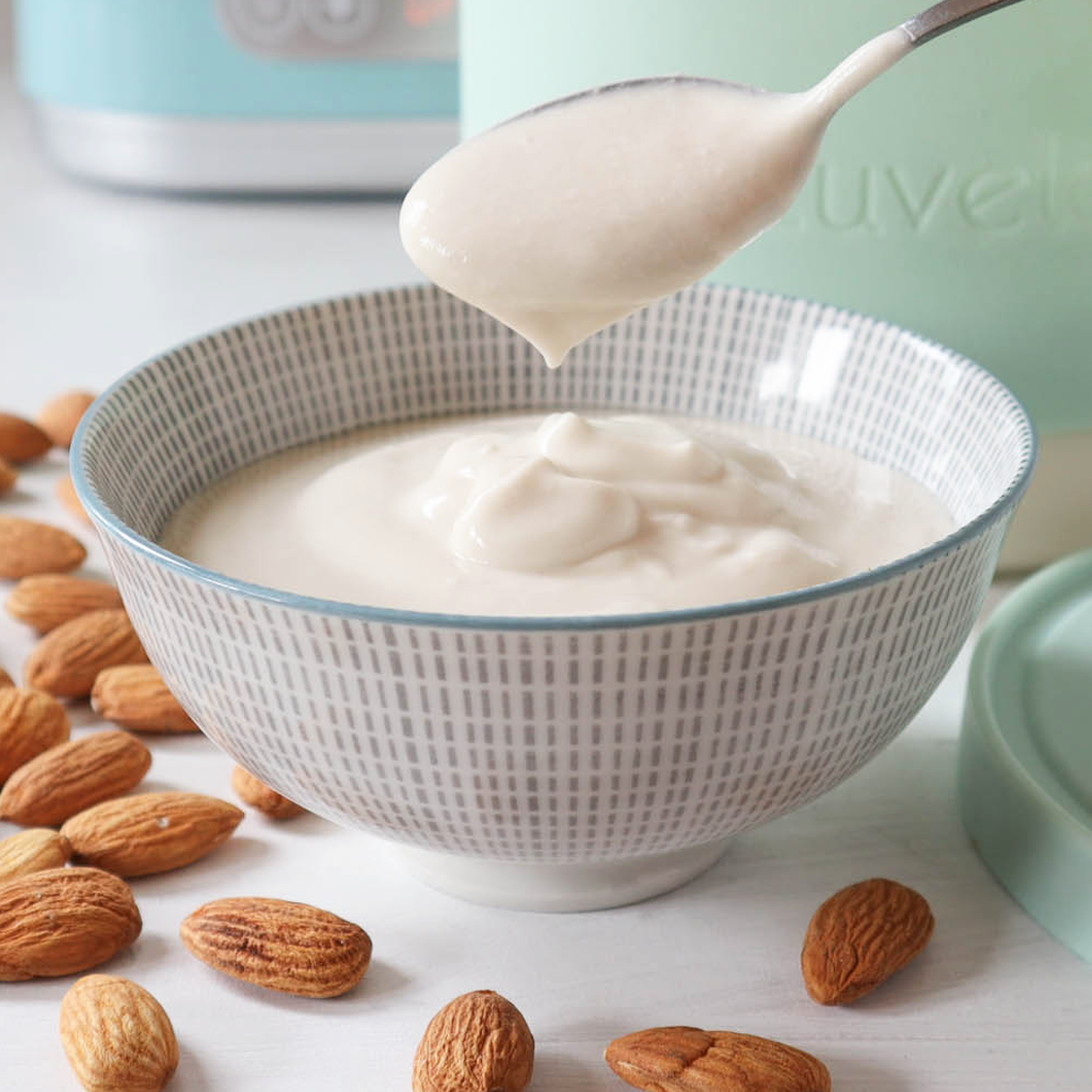How to make almond milk yoghurt