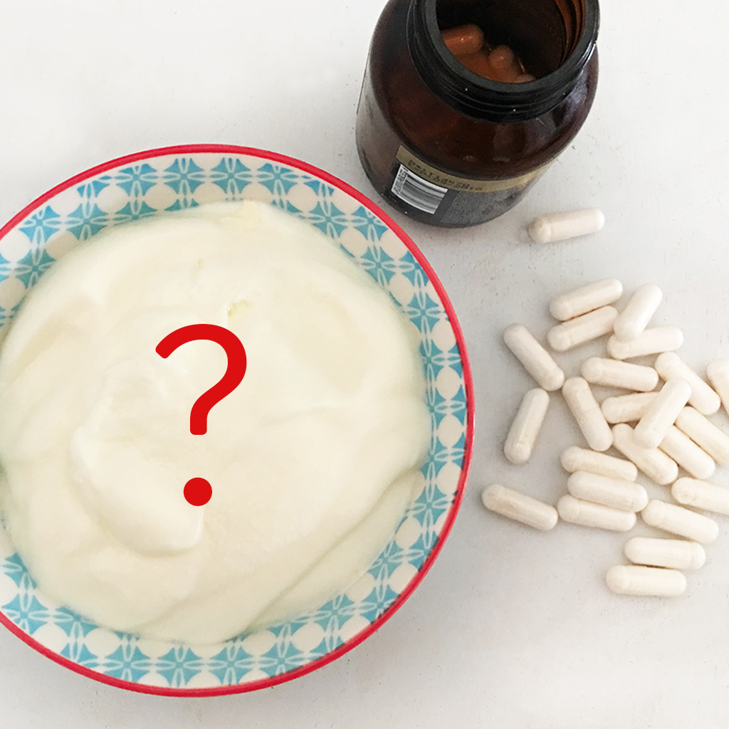 24 hour homemade yoghurt Vs a probiotic pill
