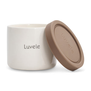 Luvele 4x 400ml keramické nádoby na jogurt | Vhodné pro jogurtovač Pure