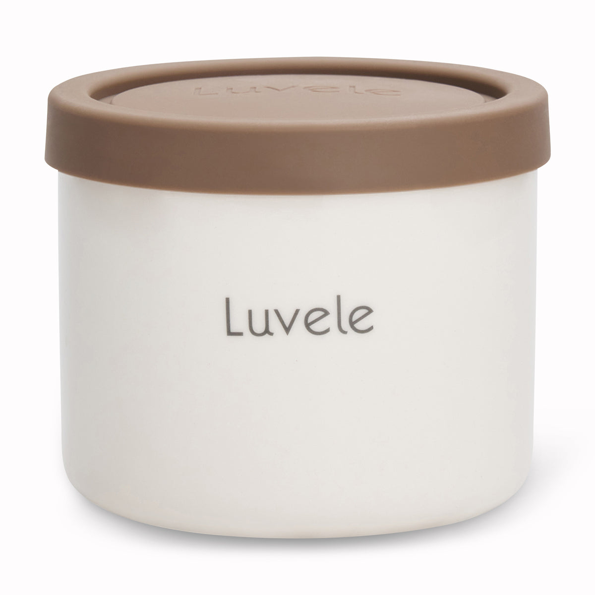 Luvele 4x 400ml keramické nádoby na jogurt | Vhodné pro jogurtovač Pure