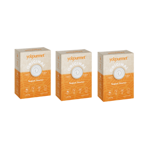 Yogourmet tradiční jogurtový startér – vhodný pro SCD dietu | trojbalení | 18 x 3g sáčky